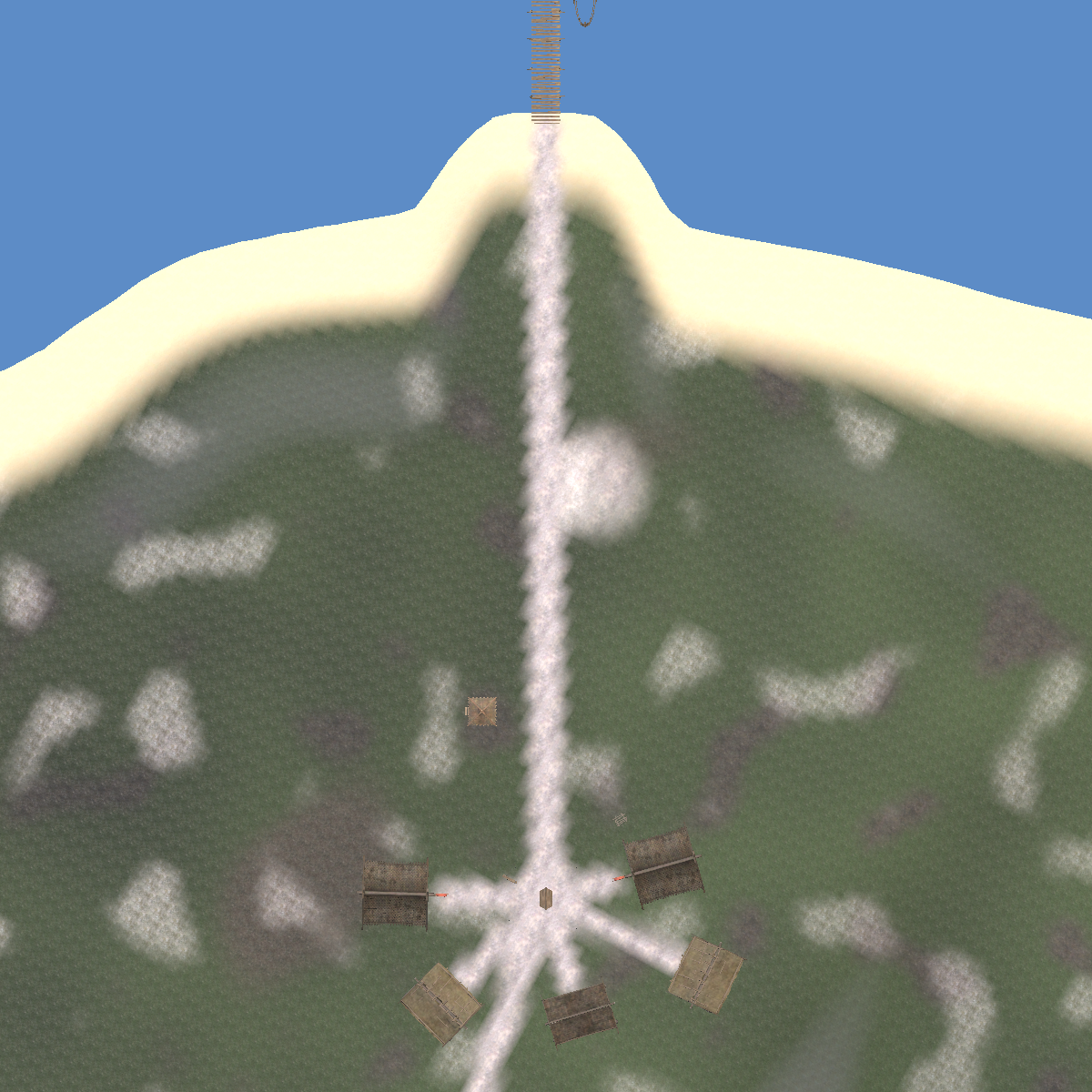 The village from above